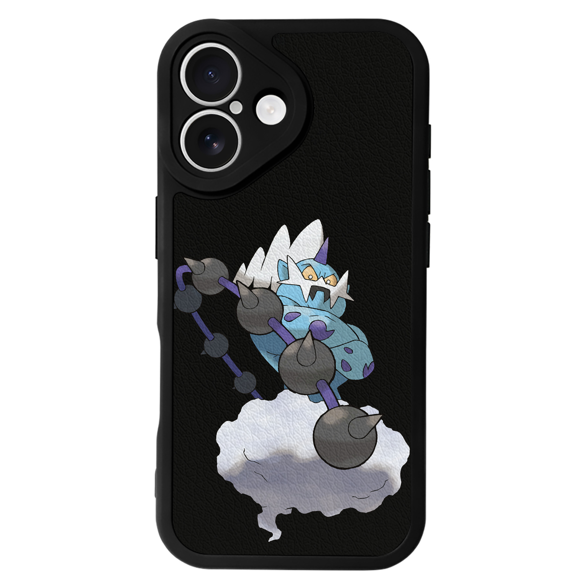 （画像用） ポケットモンスター Pokémon 【iPhone 16シリーズ対応】シリコンスマホケース（レザー調） 材質：シリコン